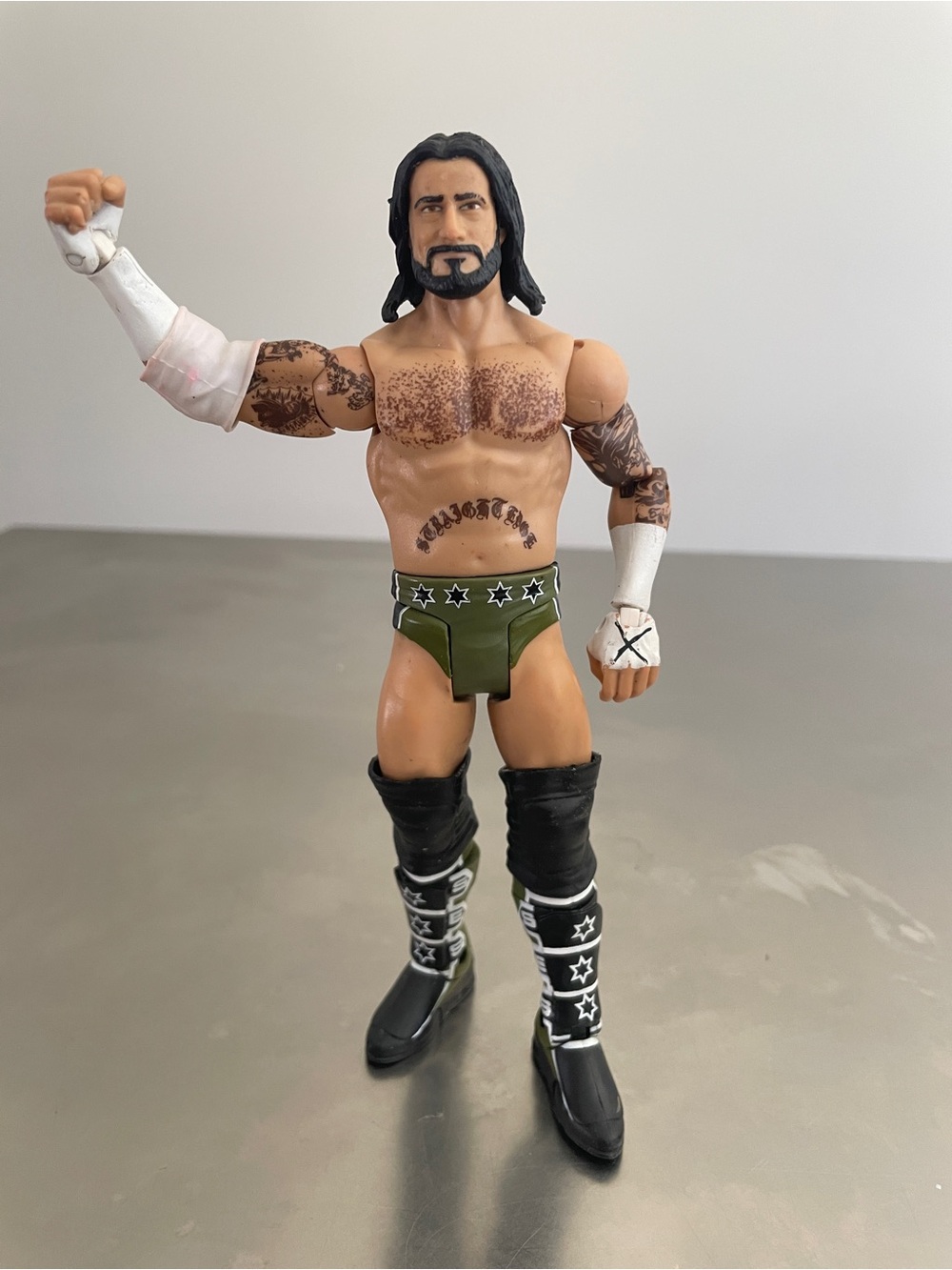 CM PUNK 2010 Mattel WWE Over The Limit Series 5 Action Figure